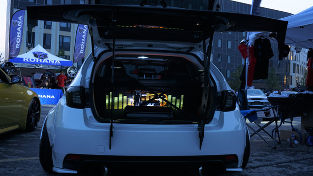 It’s not a Deuce coupe, but I think with enough bass, we can test the song’s hypothesis.